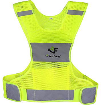 Details about   Adjustable Elastic Lightweight High Visibility Reflective Kids Vest for Running 